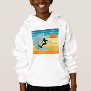 Surfer Chica Vintage Sunset