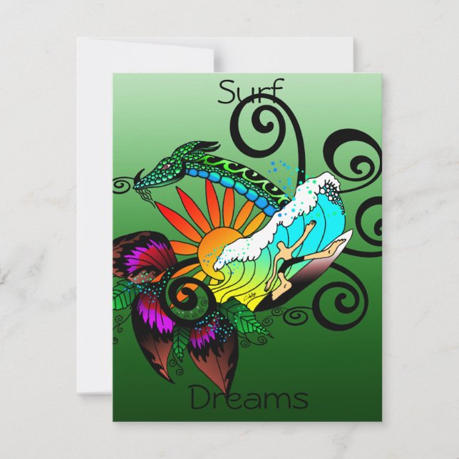 Surfer Dude Personalizado (Anverso)