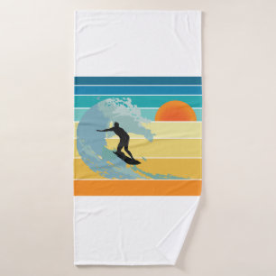 Surfer Dude Vintage Sunset