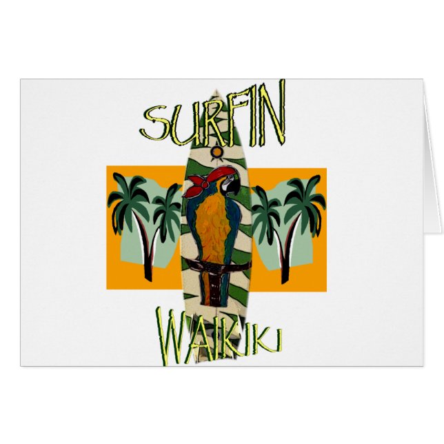 Surfer Parrot (Anverso (Horizontal))