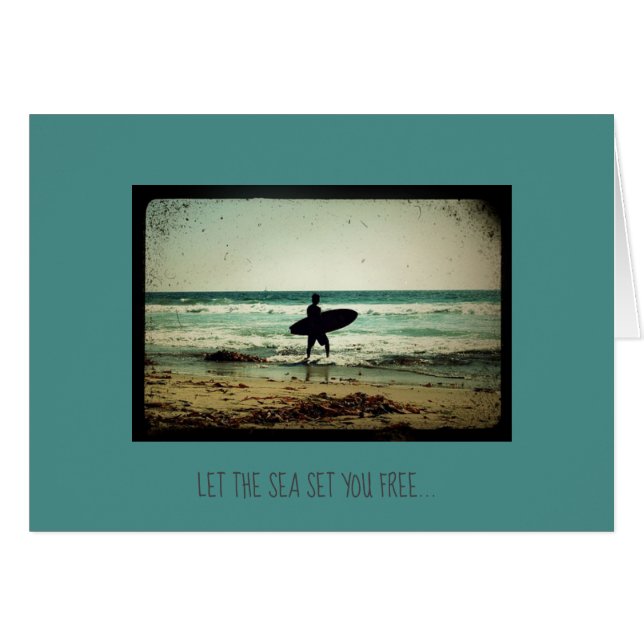 Surfer Sea Set You Free (Anverso (Horizontal))