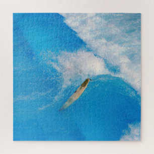 Surfer Wipeout Jigsaw Puzzle