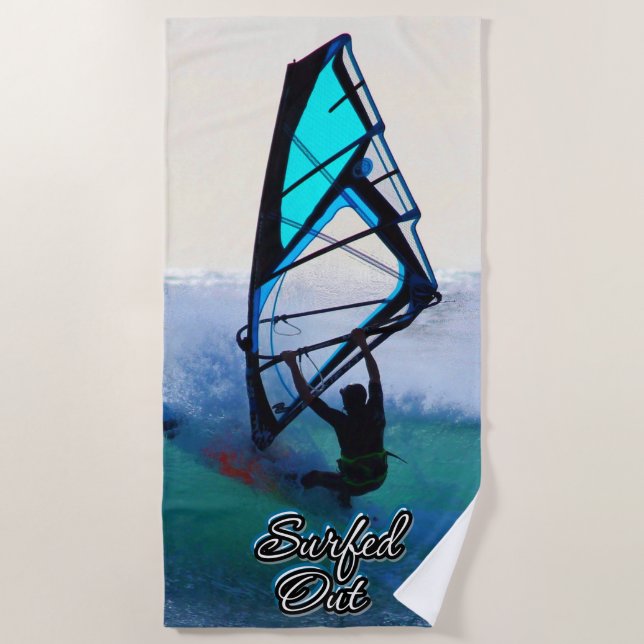 Surfing 15 Opciones Toalla de Playa (Anverso)
