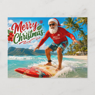 Surfing de Navidad con Santa Claus