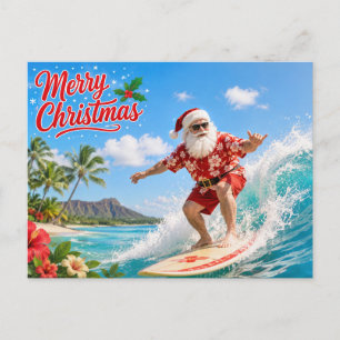 Surfing de Navidad con Santa Claus