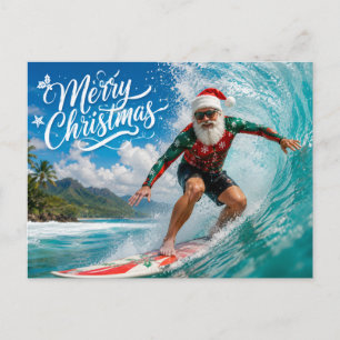 Surfing de Navidad con Santa Claus