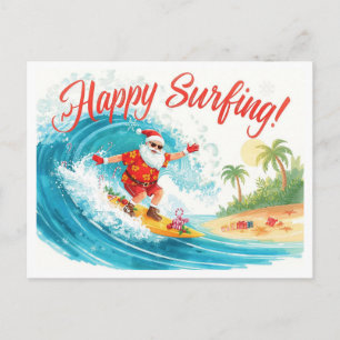 Surfing Navidad con SANTA CLAUS