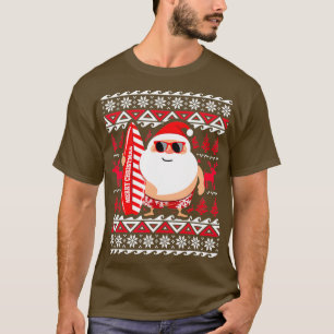 Surfing Santa Claus Navidades Hawaii Sweater