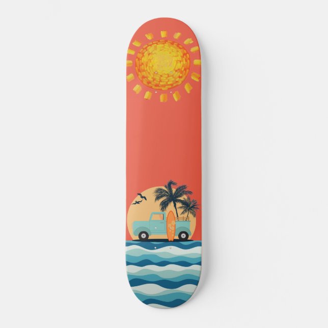 Surfing Skateboard (Anverso)