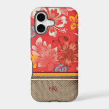 Surfista de las Islas Hawaianas Vintage Tropical F