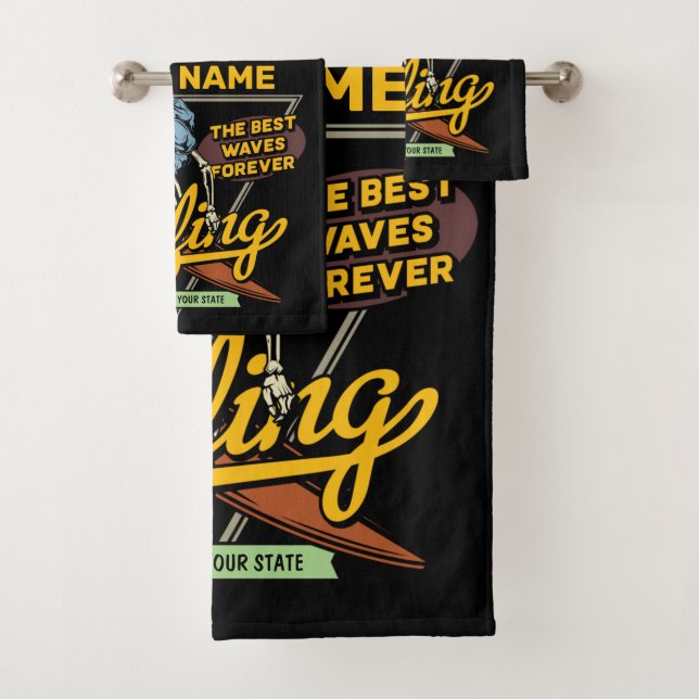 Surfista de Waves de Surf Personalizado (In situ)