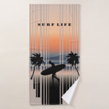 Surfista En La Playa Al Atardecer | Vida útil de l