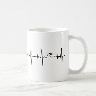 Surfista taza heartline