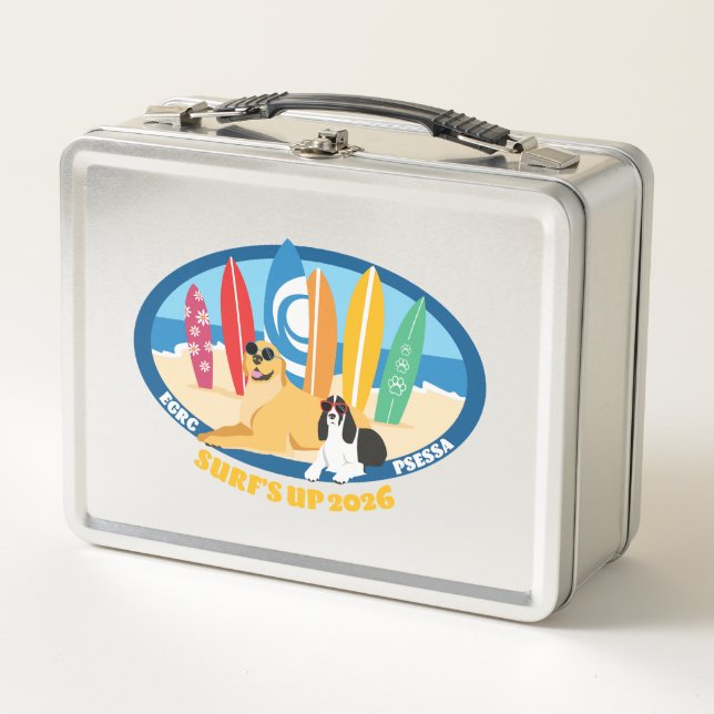 Surfs Up 2026 Metal Lunch Box (Anverso)