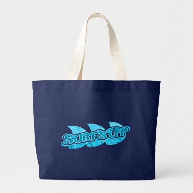 Surf's Up, bolsa de tocador azul (Frente)