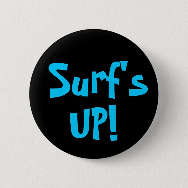 ¡SURF'S UP! botón (Anverso)
