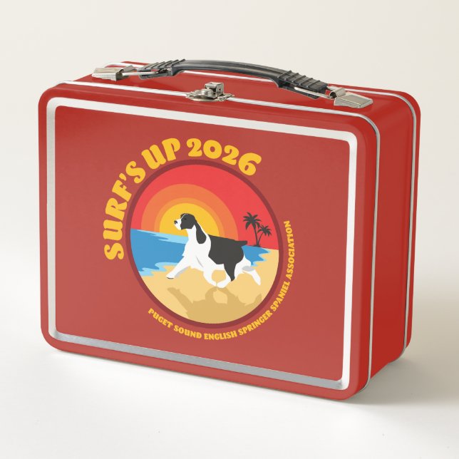 Surfs Up Metal Lunch Box ESS (Anverso)