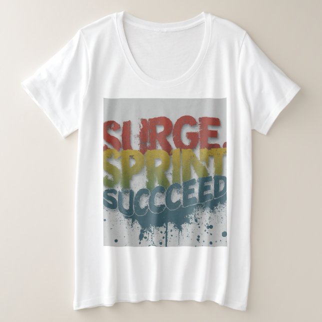 Surge, Sprint, exitoso (Anverso del diseño)