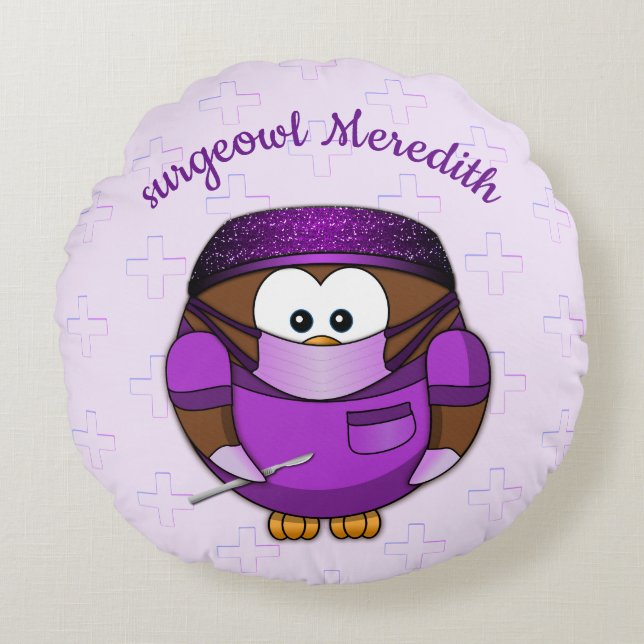 surgeowl girl - almohada (Anverso)