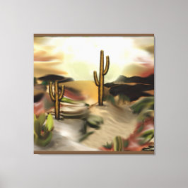 Surgimiento del desierto del suroeste del arte abs