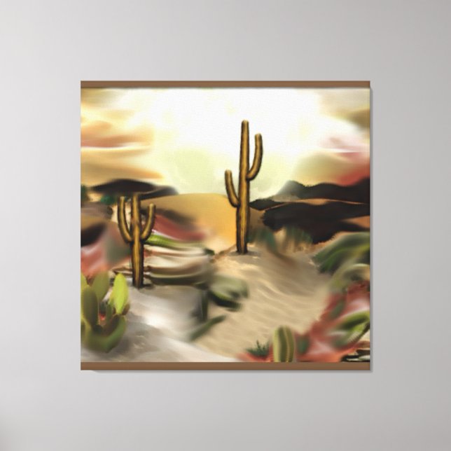 Surgimiento del desierto del suroeste del arte abs (Anverso)