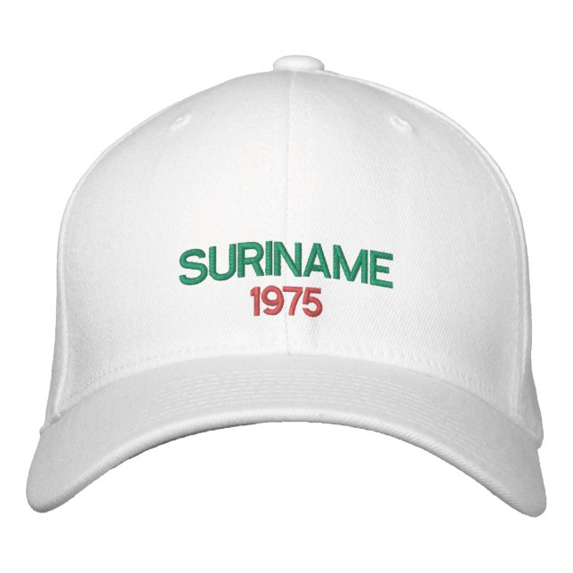 Surinam Embroidered Gorra (Anverso)