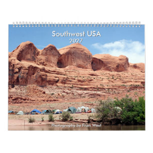 Suroeste de EE. UU.: Arizona y Utah Calendario 202