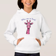 Surprised Pink Giraffe