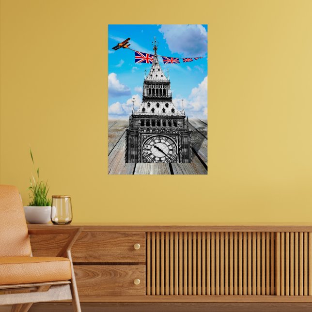 Surreal Big Ben, Londres y arte británico (Salón 2)