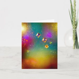 Surreal Vintage New Years Background