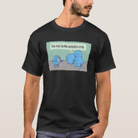 Surrealismo Camisa negra en el círculo