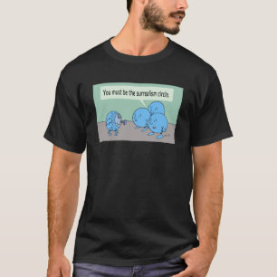 Surrealismo Camisa negra en el círculo