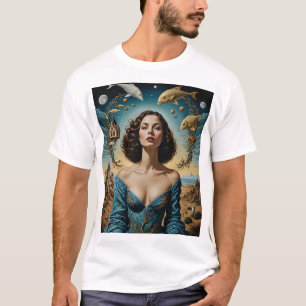 Surrealista Fantasía Arte Elegante Camiseta
