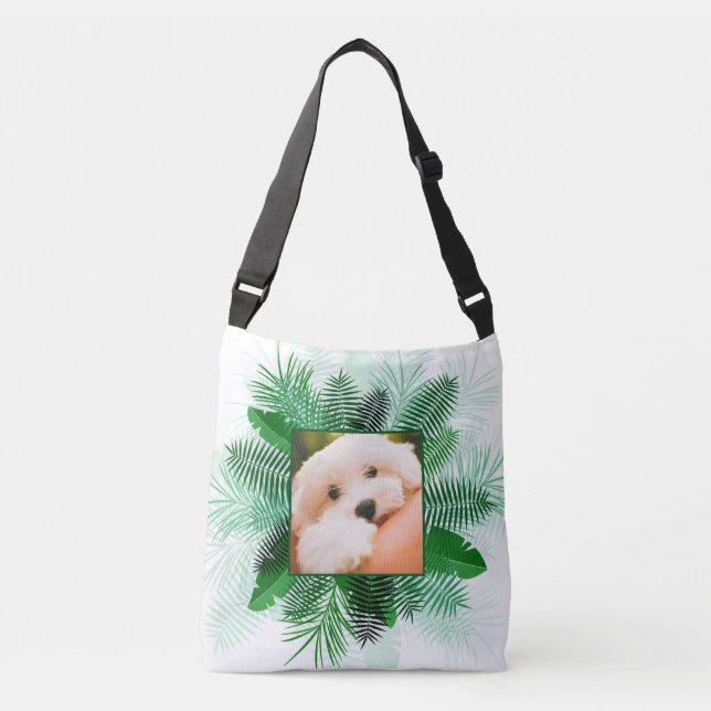 Sus 2 fotos en bolsas personalizados de marcos de  (Anverso)