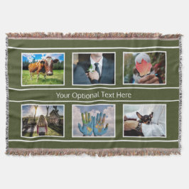 SUS 6 FOTOS Y TEXTO arrojan manta