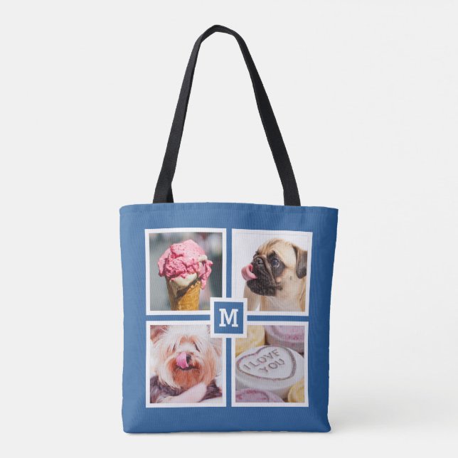 SUS 8 bolsos de las FOTOS y del MONOGRAMA (Reverso)