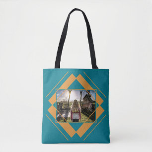 SUS bolsos geométricos del modelo de la foto y de