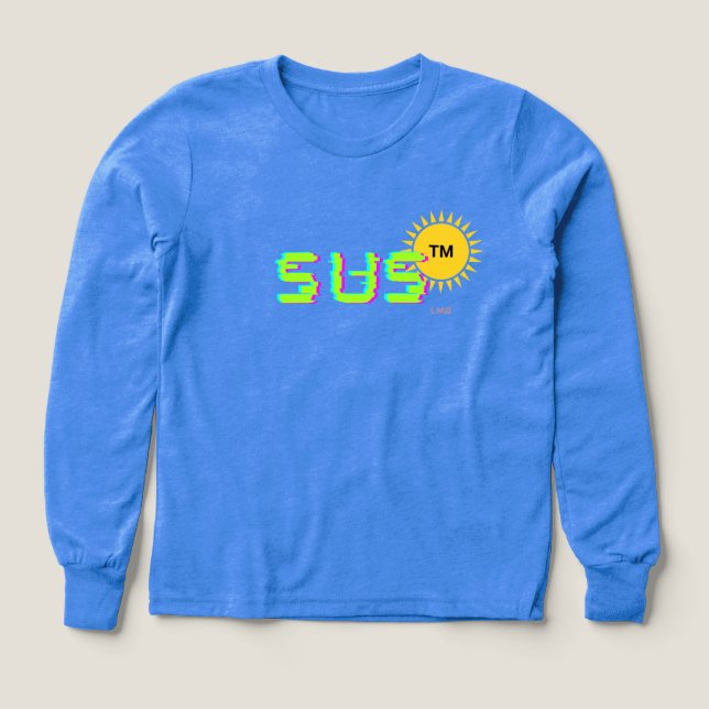 SUS, camiseta para niños, diversión (Diseño frontal)