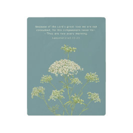 Sus compasión son nuevas cada mañana arte mural me