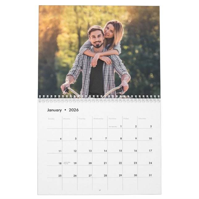 Sus fotos en cada calendario de páginas (Jan 2026)