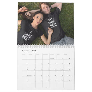 Sus fotos en cada calendario de páginas