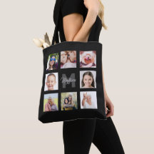 SUS Fotos y bolsas de personalizado de monograma