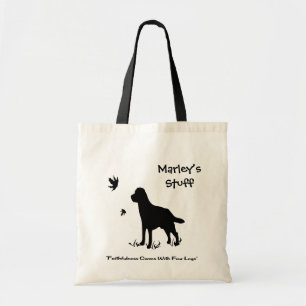 Sus perros personalizaron la bolsa de asas