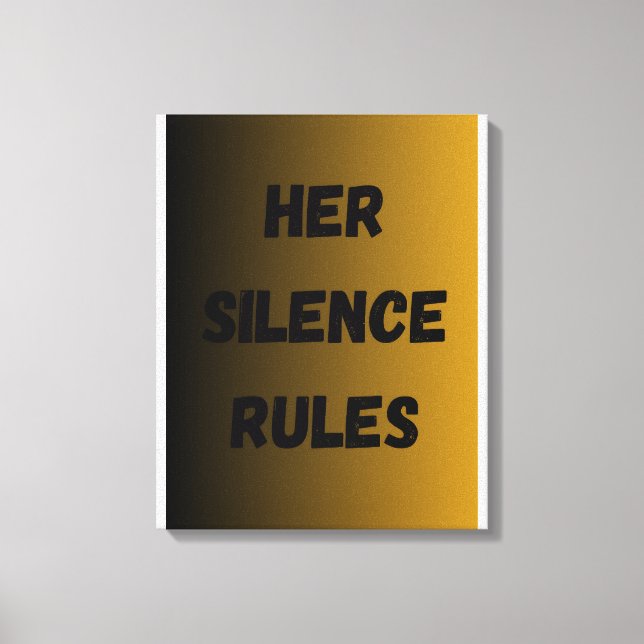 Sus reglas de silencio - Empoderando el arte Minim (Anverso)