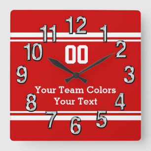 Sus relojes de pared de los deportes de los