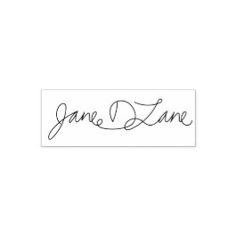 Sus sellos de autograbado de firma