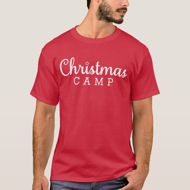 Sus y sus Navidades acampan camisetas (Anverso)