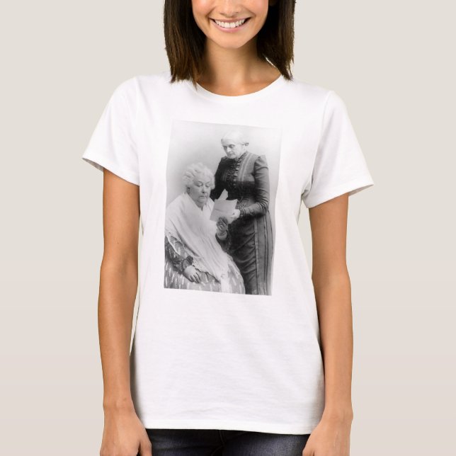 Susan B. Anthony y camiseta de Stanton del carrito (Anverso)