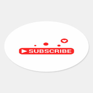 suscribirse a mi pegatina de canales de youtube