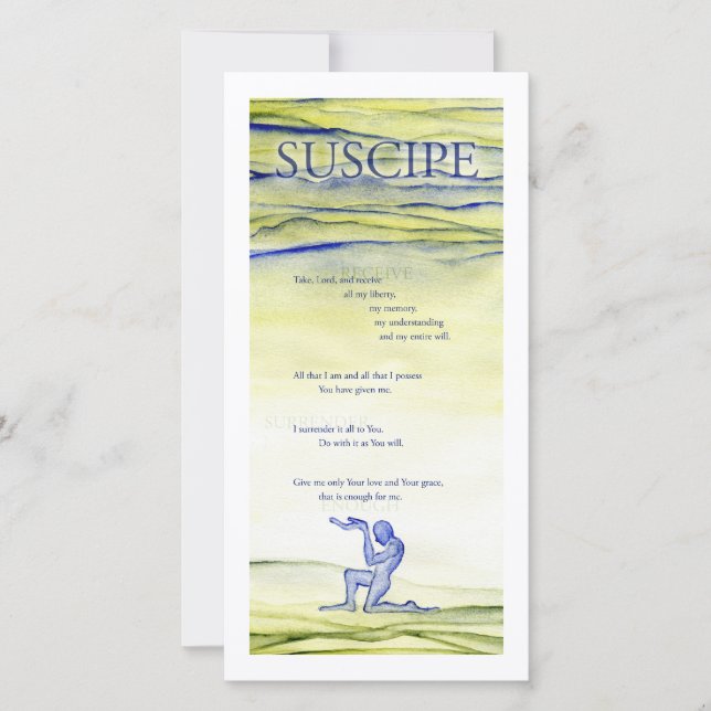 Suscripción (Oración de San Ignacio) (Anverso)